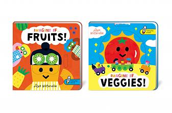Imagine if... 翻轉想像遊戲書： FRUITS！+VEGGIES！(不含點讀筆)